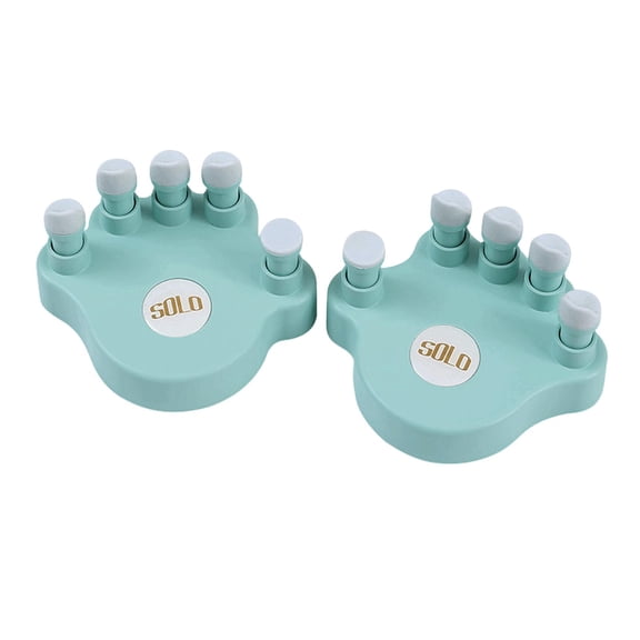 LeeQinersw Piano Finger Trainers Fingers Strength Training Tools Soft Finger Pads Piano Keyboard, For the Exercise of Stable Hand Shape and Support blue
