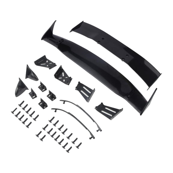 LeeQinersw Plastic Body Spoiler Wing Replace Parts for 1:10 Universal Racing Car DIY Accessories
