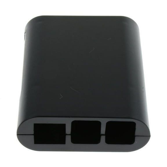 LeeQinersw Plastic Protective Storage Cover Cases for Raspberry Pi 2 3 Model B B+ Black