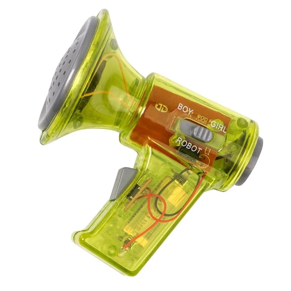 LeeQinersw Plastic Speaker Toy Voice Changer 3 Channels Boys/Girls/Robot Christmas Gift for Yellow