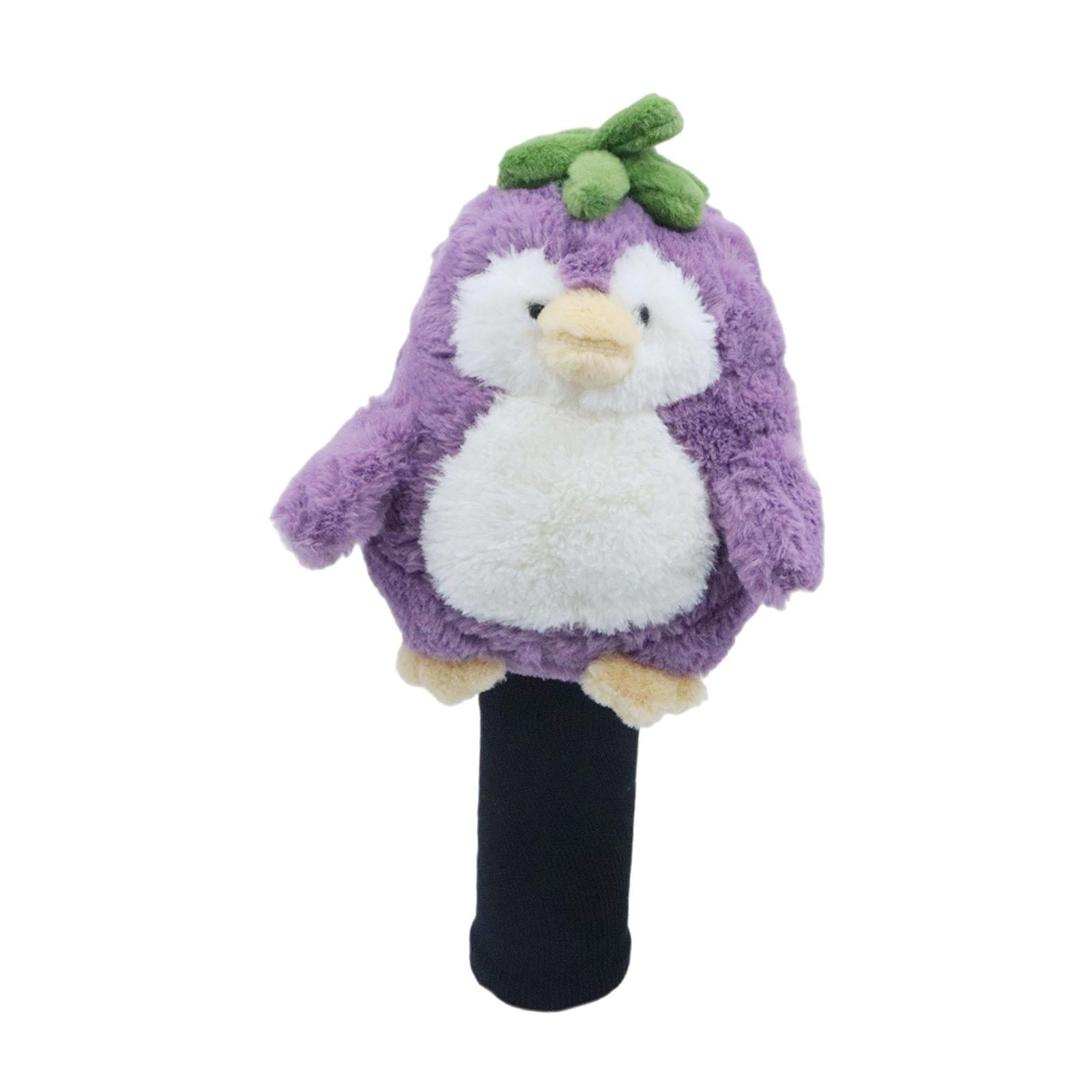 LeeQinersw Plush Animal Driver Head Cover Adorable Golfer Gift Soft Cute Golf Headcover