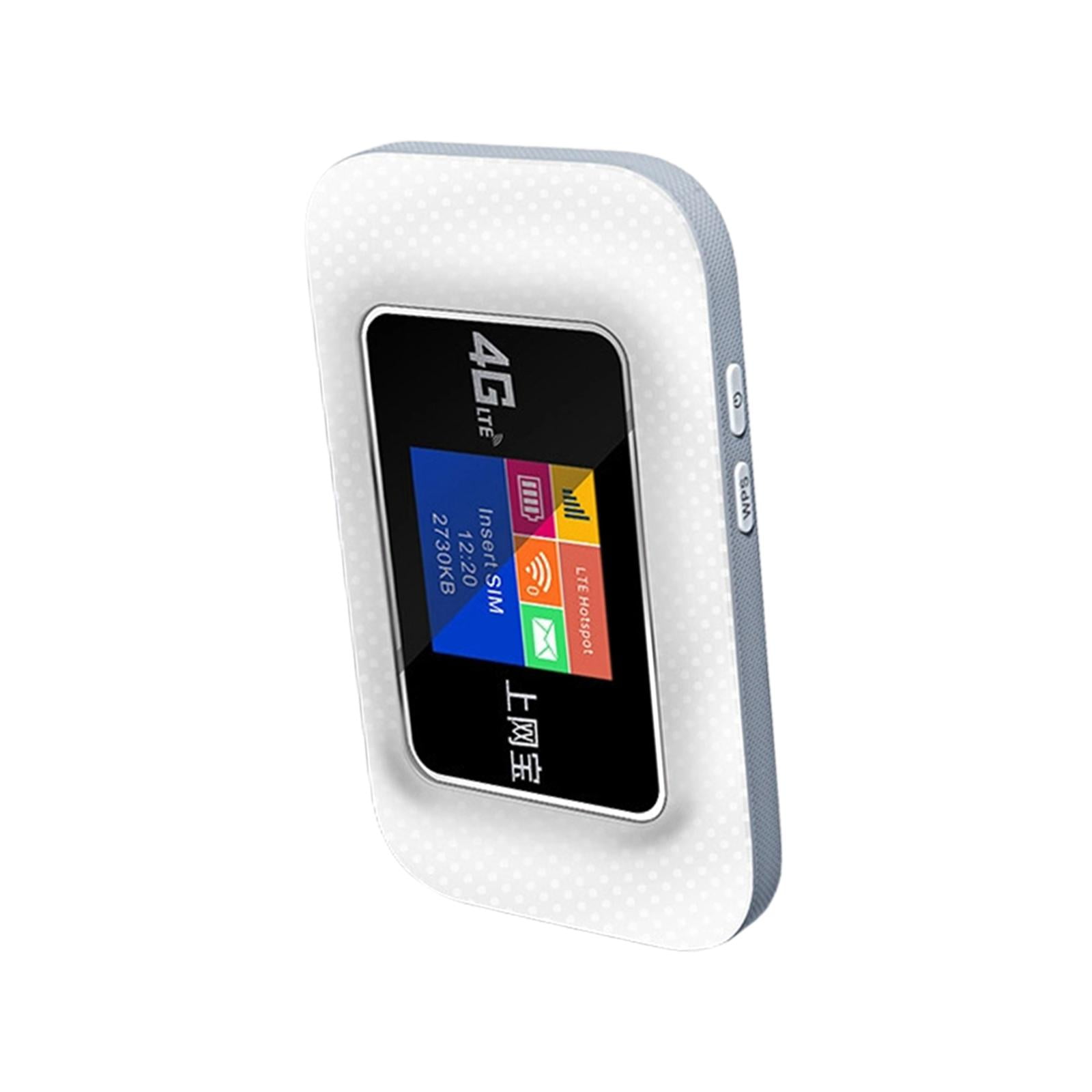 LeeQinersw Pocket 4G WiFi Router 4G WiFi with Sim Card Slot 150Mbps Portable for Car Travel