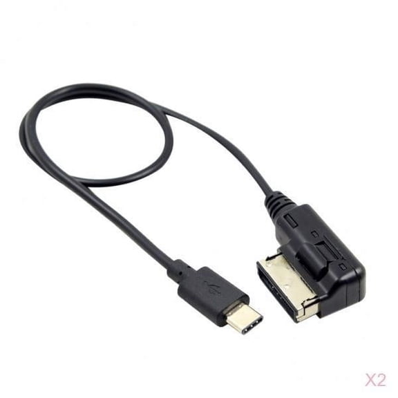 LeeQinersw Premium USB-C 3.1 Charger Cable AMI Adapter Cord Wire For Car (Pack Of 2)