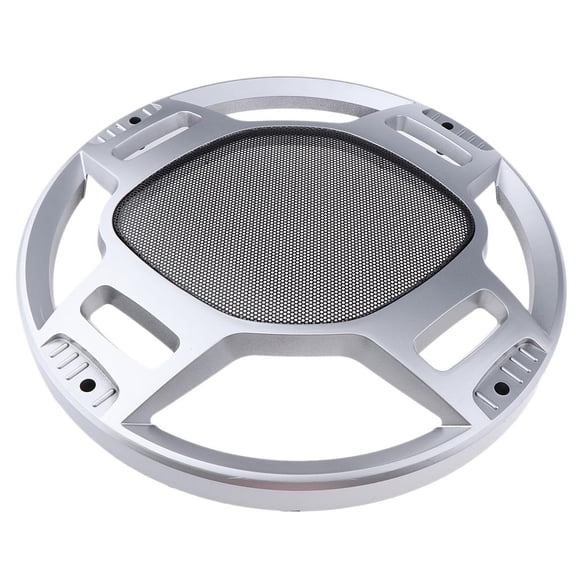 LeeQinersw Protective Mesh for 12 "Decorative Circle Subwoofer Grill Cover with Speaker