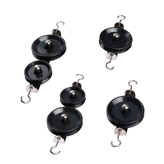 LeeQinersw Pulley Block Set Physics Experiment Practical Portable Teaching Aids Educational