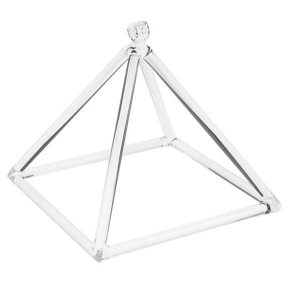 LeeQinersw Quartz Crystal Singing Pyramid D Note Sacral Meditation Prayer Excellent 6[