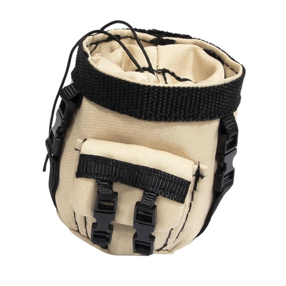 LeeQinersw RC Car Bag Decoration Mini DIY Accessory for 1:8 1:10 RC Vehicle Spare Parts Beige Storage Bag