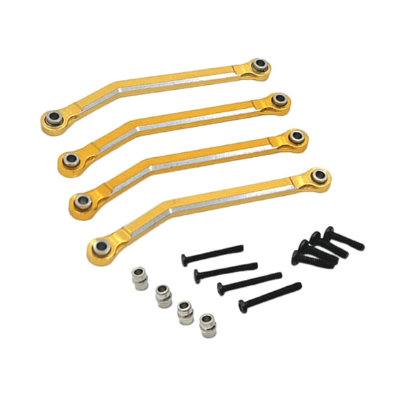 LeeQinersw RC Car Chassis Link Linkage Rod High Hardness for Fcx24 1:24 Model Car Hobby Car Aureate
