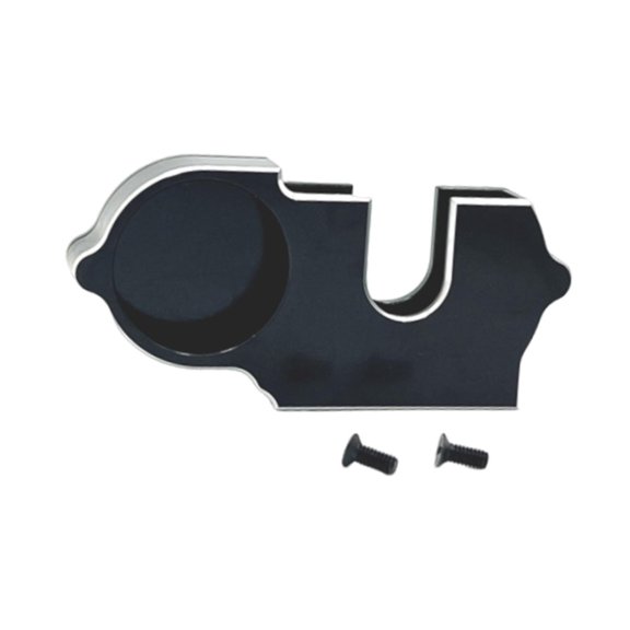 LeeQinersw RC Car Gear Cover Accessories Repair Maintenance for 1/14 Rc Car DIY Modified Men Easy to Install Supplies Parts Replacement Black