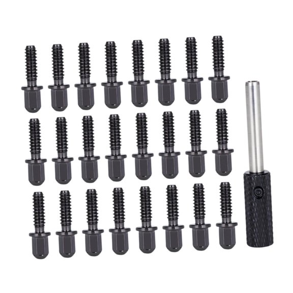 LeeQinersw RC Car Hex Socket Screws Direct Replaces Maintenance Supplies Spare Part Kit Black