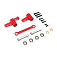 thumbnail image 1 of LeeQinersw RC Car Steering Assembly RC Car Fittings for 1/14 14209 14210 H14BM Red, 1 of 9