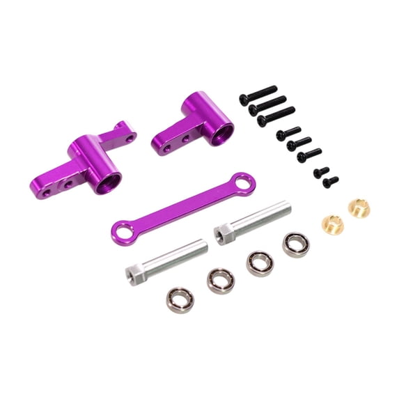 LeeQinersw RC Car Steering Assembly RC Car Fittings for 1/14 14209 14210 H14BM
