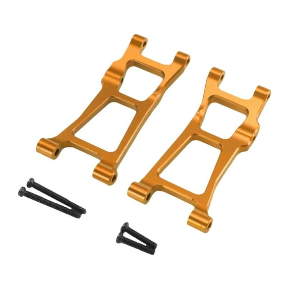 LeeQinersw RC Rear Lower Swing Arm for 1/14 RC Car 14211 Heavy Duty Sturdy Spare Parts Gold