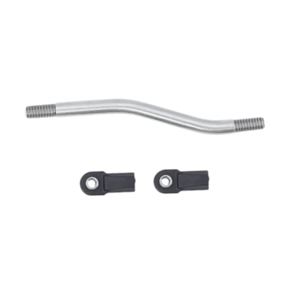 LeeQinersw RC Steering Link, Servo Linkage for TRX4 1:10 Scale Model Trucks DIY Accessories