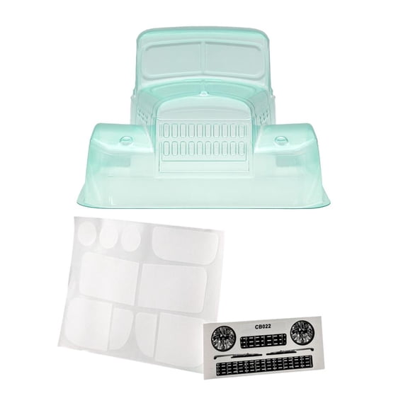 LeeQinersw RC Truck Shell Cover Body Shell Transparent Clear Body Shell RC Truck Clear Body