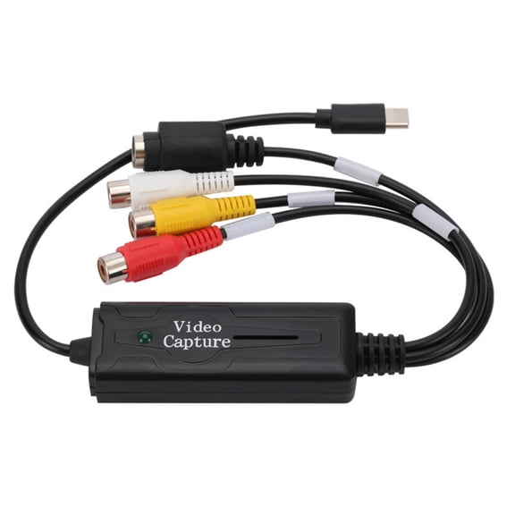 LeeQinersw RCA to USB Converter Record Video in DVD/Vcd/MP 4 PC/Mobile