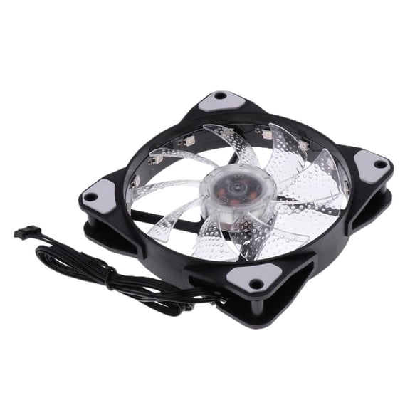 LeeQinersw RGB Silent Computer Chassis Case LED Cooling/Radiator Fan For Computer Case