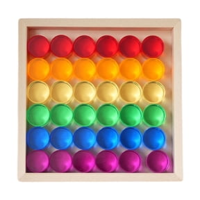 LeeQinersw Rainbow Building Blocks Set Building Blocks Set for Kids for Boys Girls Gift