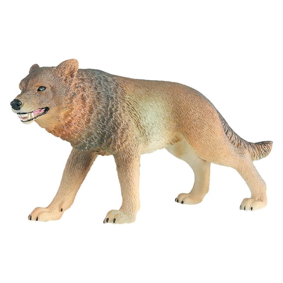 LeeQinersw Realistic Wolf Animal Figurines Kids Playset for Bedroom Home Birthday Gifts