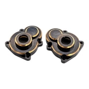 LeeQinersw Rear Axle Carriers Rear Steering Cup Cover for Rgt 1/10 86190 RC Car Accessories