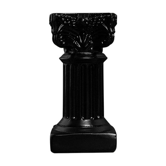 LeeQinersw Roman Column Candle Holder, Roman Pillar, Candlelight Dinner, Wedding Table Decor, Indoor Greek Columns, Roman Column Sculpture black