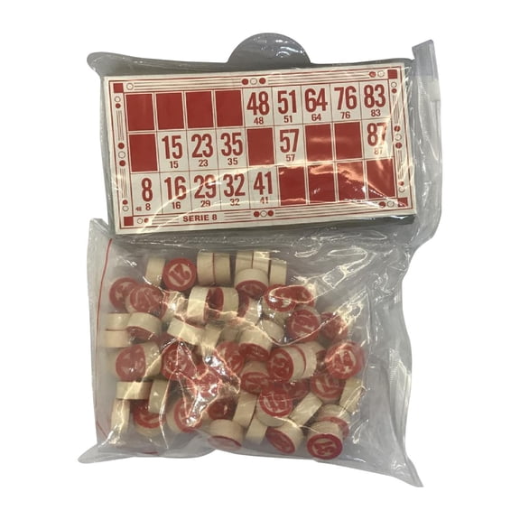 LeeQinersw Russian Lotto Game Classic Bingo Cards Fun Lotto Board Game Bingo Board Game for