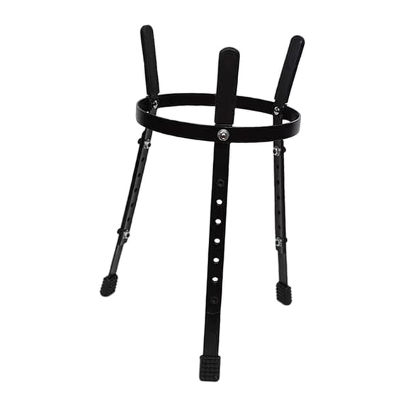 LeeQinersw Seated Barrel Stand Instrument Holder Holder African Djembe Stand Instrument 12 12 inch