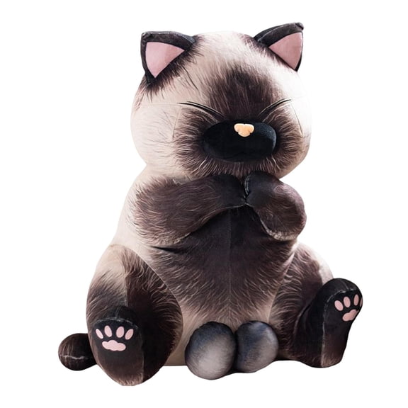 LeeQinersw Siamese Cats Plush Toys 40cm