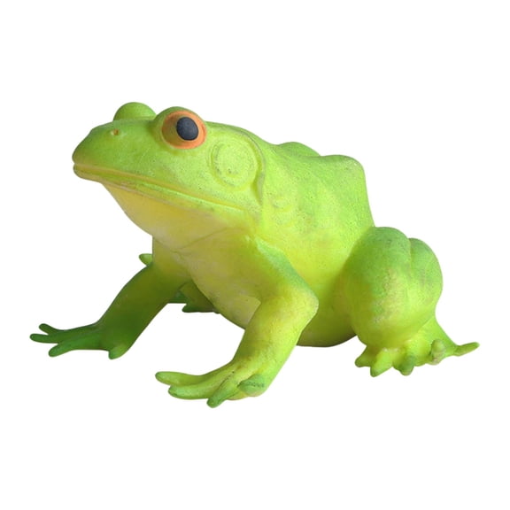 LeeQinersw Simulation Frog Figurine Animated Desktop Ornament for Party Favor Desktop Decor