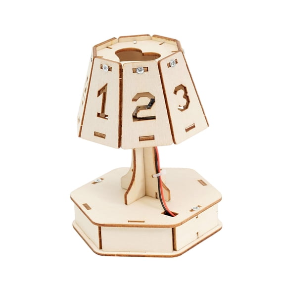 LeeQinersw Smart Voice Table Lamp DIY Science Experiment Set Stem Project Fine Motor Skills