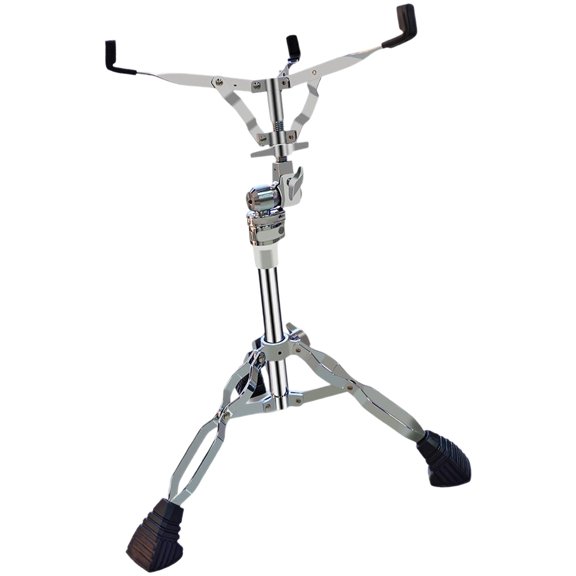 LeeQinersw Snare Drum Stand Support Silver High Performance Portable Instrument Accessories