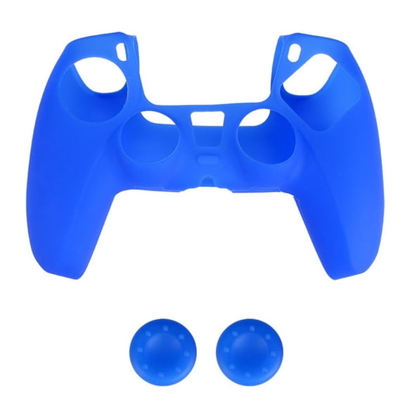 LeeQinersw Soft Silicone Skin Protective Case Controller Blue