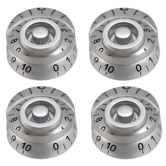 LeeQinersw Speed Control Knobs Button for SG Electric Guitar Accessory Silver