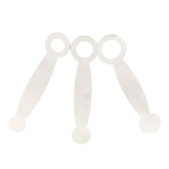 LeeQinersw Stainless Steel Flute Pad Repair for Flat Pressure Pad Leveling Tool Maintenance