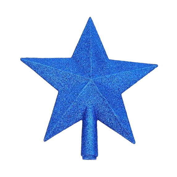 LeeQinersw Star for Christmas Tree Top Pendant Festival Gifts for Holiday Indoor Window Blue