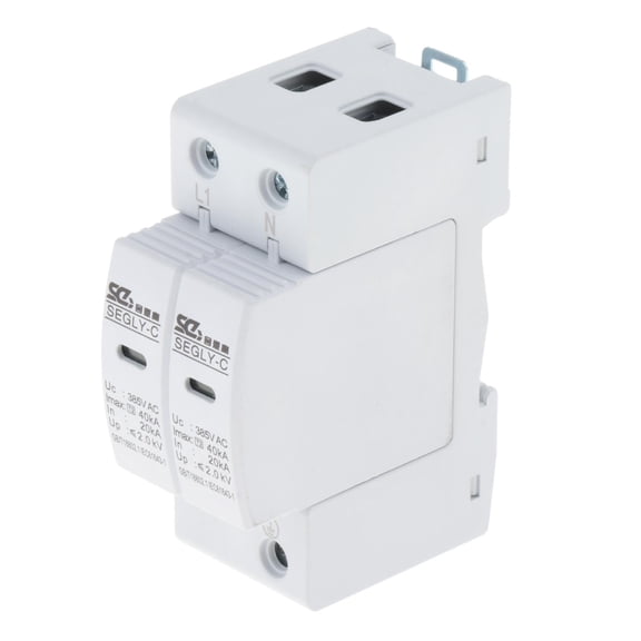 LeeQinersw Surge Protection, Protector, Easy Installation Durable Low Voltage 2 Poles, Over
