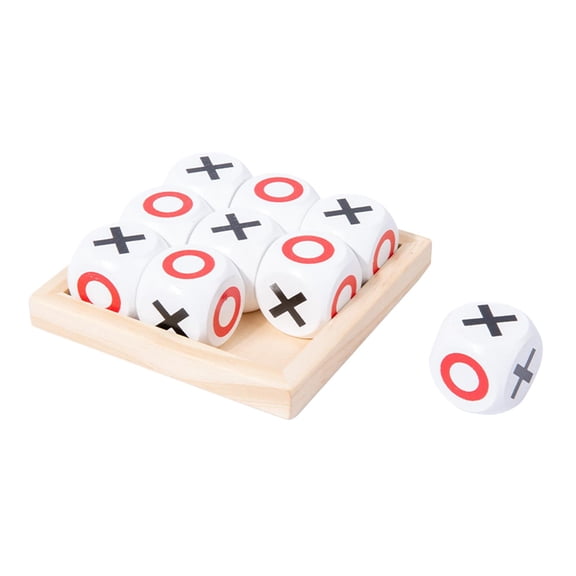LeeQinersw Tic TAC Toe Board Game And Cross Family Board Games Coffee Table Game for Adults