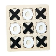 LeeQinersw Tic TAC Toe Board Game Family Entertainment Travel Games Educational Style C
