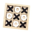 thumbnail image 1 of LeeQinersw Tic TAC Toe Board Game Strategy Board Games Coffee Table Game for Outdoor Indoor black and white, 1 of 9