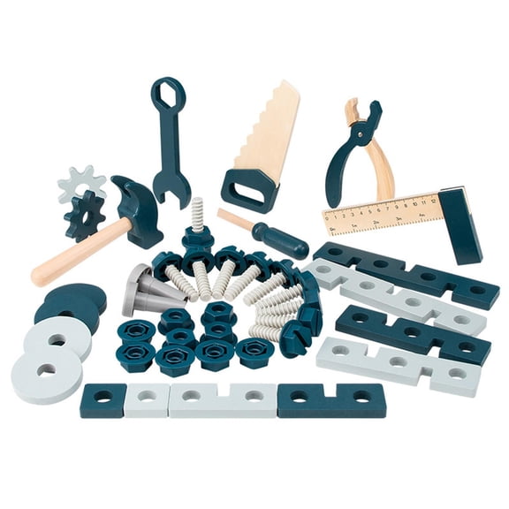 LeeQinersw Tool Kit for Kid Educational Construction Toy Building Toy Set Creative DIY Gift
