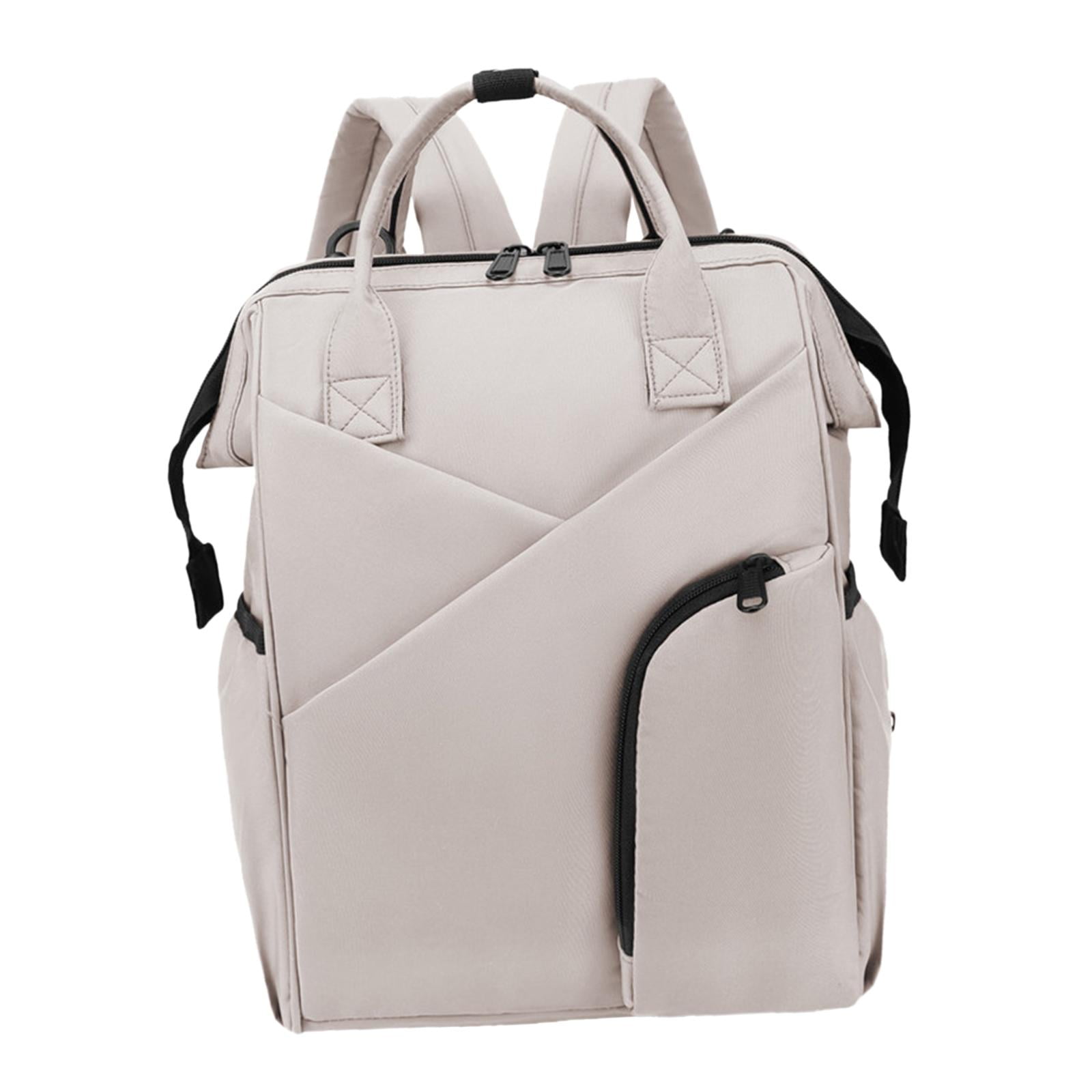 LeeQinersw Travel Diaper Bag Tote Shoulder Backpack Bag Large Storage Nappy Pad Waterproof skin