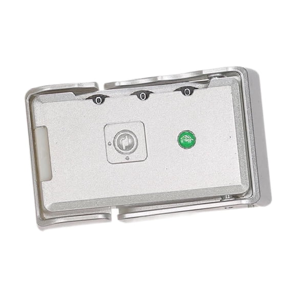 LeeQinersw Travel Luggage Lock Replacement Suitcases Accessories Fixed Lock Easy to Install silvery