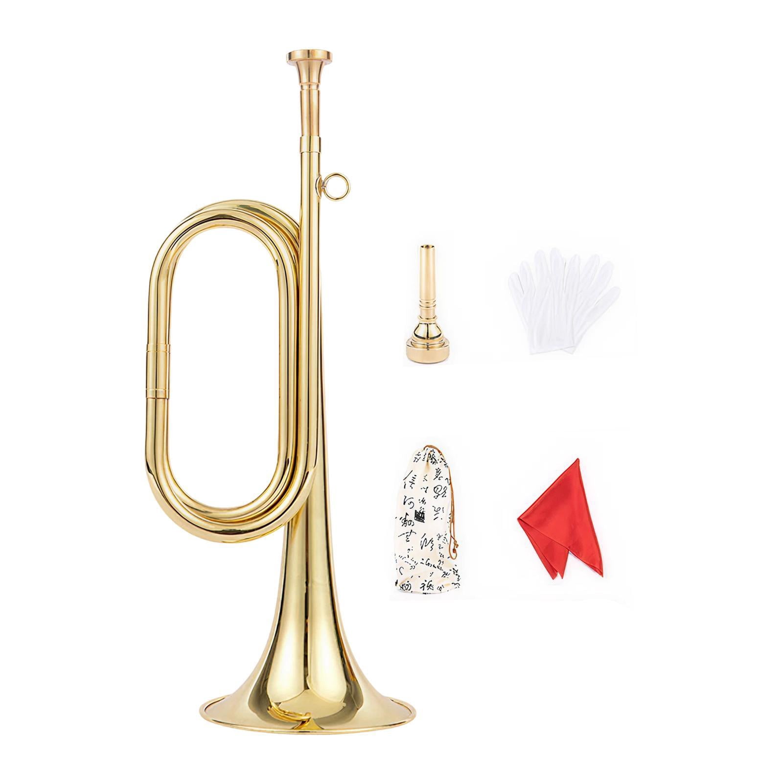 LeeQinersw Trumpet Brass Musical Instrument for Stage Performance Kids Advanced Student Style A