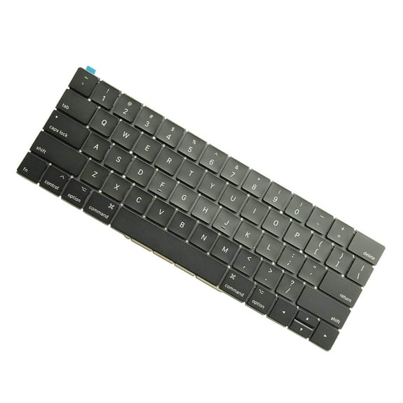 LeeQinersw US Layout Keyboard Fits for Macbook Pro 13.3" Retina A1708 Laptop Replace 1x