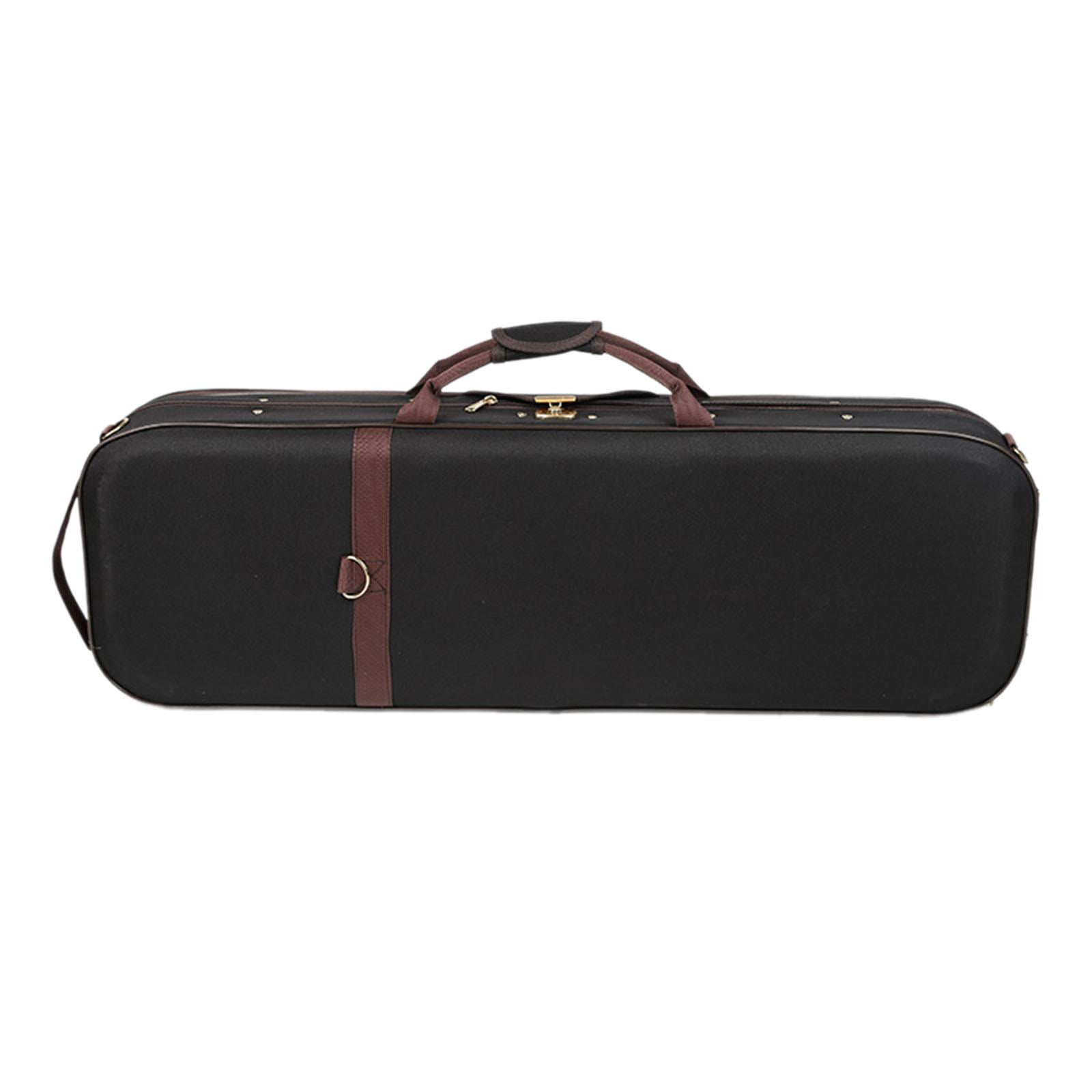 LeeQinersw Violin Case Carrying Bag Portable Lightweight Protection Professional Violin Box Style B