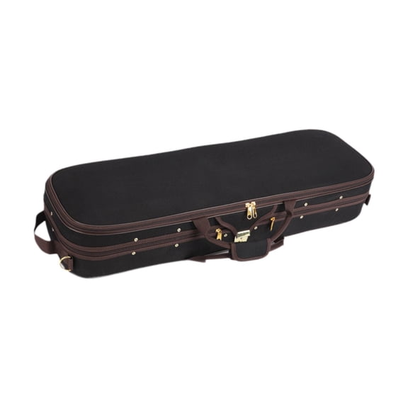 LeeQinersw Violin Case Musical Instrument Bag with Side Handle Backpack Oxford Cloth Sturdy 68cmx25cmx16cm
