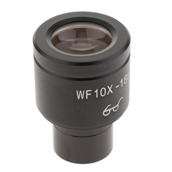 LeeQinersw WF10X 18mm Wide Angle Hight Eyepiont Eyepiece Stereo Microscope Lens 23.2mm