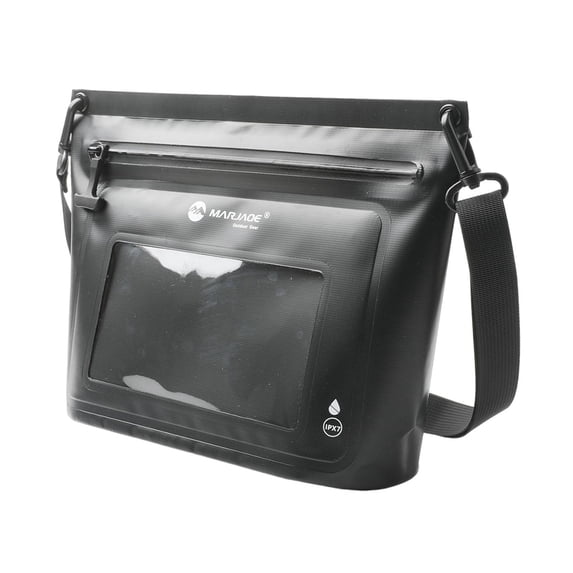 LeeQinersw Waterproof Pouch Bag Summer Women Men Phone Pouch for Swimming Pool Kayaking Black