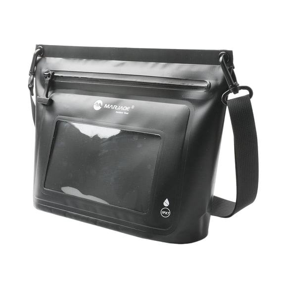 LeeQinersw Waterproof Pouch Bag Summer Women Men Phone Pouch for Swimming Pool Kayaking Black