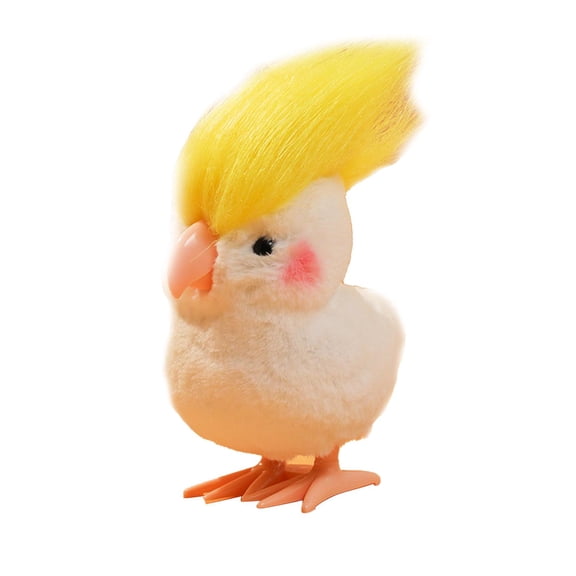 LeeQinersw Wind Up Toy Jumping Cockatoo Model Parties Novelty Vivid Cute Prize Gift Favours